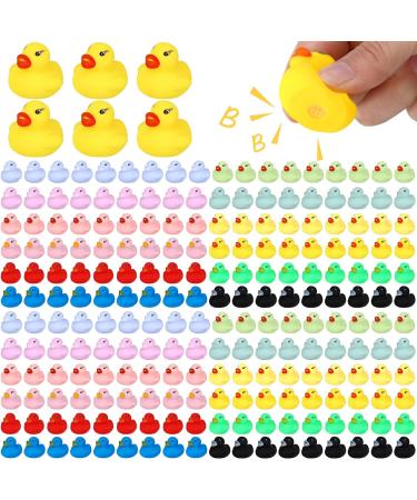 Duck in Bulk Bath Toys Set Bulk Mini Colorful Ducks Baby Shower - 900 Pieces