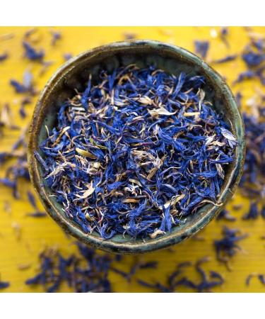 Edible Dried Flower Petal Cake Decorating Kit - 6 x 120ml Bags - Blue Cornflower Yellow & Orange Marigold Pink & Red Rose (231) - Buy Online on SooperMarket.com