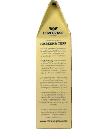 Lovegrass Habesha White Teff Flour - 500g | Gluten, Vegan, Dairy-Free - Buy Online on SooperMarket.com