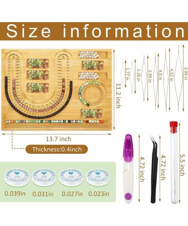 Jutom Bead Design Board and Measuring Mat Set - Craft Supplies for DIY Jewelry Making - Buy Online on SooperMarket.com