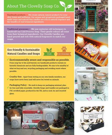 Clovelly Soap Co Mini Guest Soap Gift Set - 10 Handmade Natural Soaps | Perfect for Travel & Gifts - Buy Online on SooperMarket.com