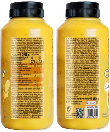 Weider Gourmet 0% Fat Curry Sauce (265 ml) - New Recipe, Low Calorie, 100% Flavour - Buy Online on SooperMarket.com
