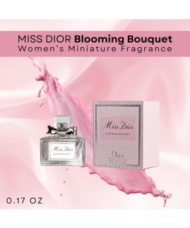 Miss Dior Blooming Bouquet by Christian Dior Womens Travel Size EDT 0.17 oz Splash 0.17 Fl Oz (Pack of 1) - Buy Online on SooperMarket.com