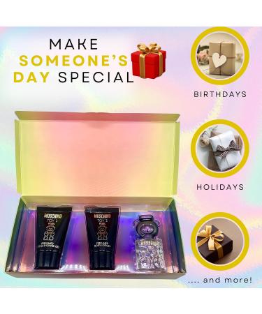 MOSCHINO Toy 2 in Pearl Perfume for Women Gift Set Mini Splash Trio 0.17 Fl Oz - Buy Online on SooperMarket.com