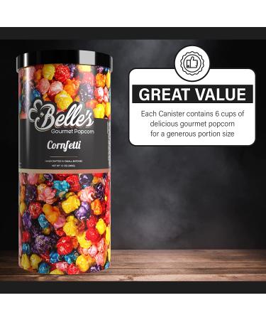 Sea Salt Caramel Popcorn Canister - Premium Gourmet Snacks | Non-GMO Kernels | Perfectly Popped | Movie Night Treats - 12 oz - Buy Online on SooperMarket.com