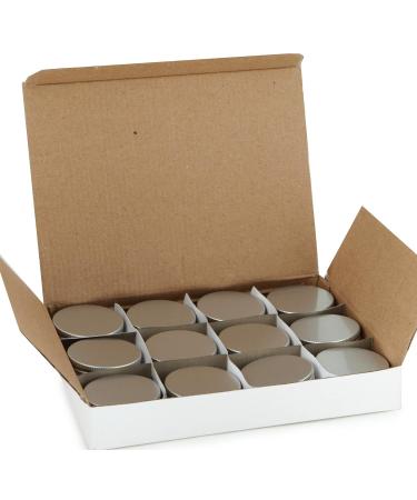 Buy Vivaplex 1 oz Aluminum Tin Jars with Lids - 12 Pack | International Shipping Available - Buy Online on SooperMarket.com