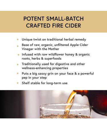 Hany's Harvest Unsweetened Fire Cider - Original Unsweetened - 16 Oz. - Buy Online on SooperMarket.com