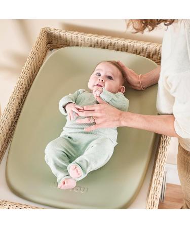 Nattou Soft PU Foam Changing Mat - Washable 50x70 cm Green Softy Model 2024 - International Shipping Available - Buy Online on SooperMarket.com