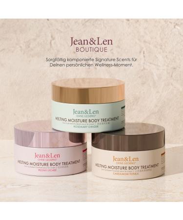 Jean & Len Melting Moisture Body Treatment - Peony & Lychee | Nourishing Vegan Body Butter for Normal Skin | Paraben & Silicone-Free 200ml - Buy Online on SooperMarket.com