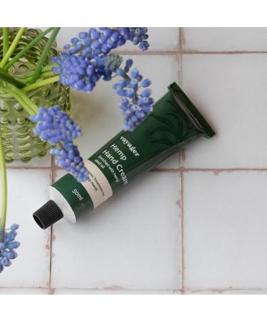 Voyager - Hemp Hand Cream - Enrich with Hemp Seed Oil Intensive Treatment for Dry Hands - With Moisturising Cocoa Butter & Hyaluronic Acid Promotes Healthier Softer Skin - 50ml - Buy Online on SooperMarket.com