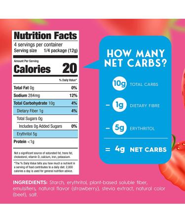 Natural Simply Delish Instant Strawberry Pudding - 1.7 oz | Healthy Dessert - Buy Online on SooperMarket.com
