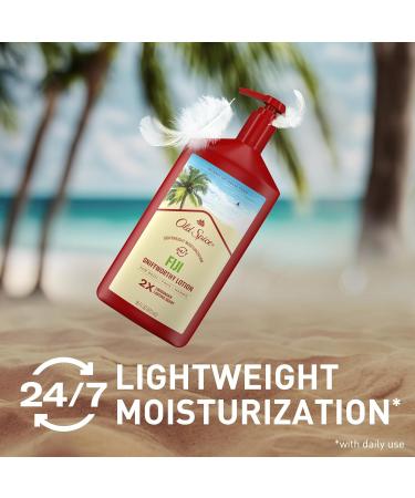 Old Spice Hand and Body Lotion for Men - Lightweight 24/7 Hydration | Fiji Scent All Skin Types 16 oz - Buy Online on SooperMarket.com