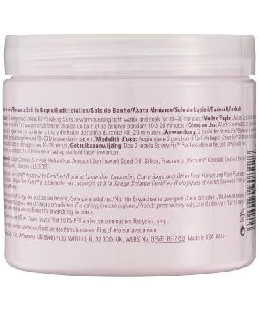 Aveda Stress Fix Soaking Salts 16oz (454g) - Relax and Unwind with Natural Stress Relief - Buy Online on SooperMarket.com
