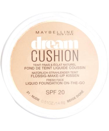 Buy MakeUp Dream Cushion 21 Nude - 14.6g | Flawless Coverage International Shipping - Buy Online on SooperMarket.com
