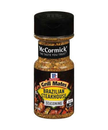 McCormick Grill Mates Brazilian Steakhouse Seasoning, 2.12 oz 2.12 Ounce (Pack of 1)