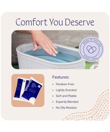 Therabath Paraffin Wax Refill - Eucalyptus Rosemary Mint - Relieves Arthritis Stiff Muscles & Dry Skin - 4 lb - Deep Hydration for Hands Feet & Body - Made in USA - Buy Online on SooperMarket.com
