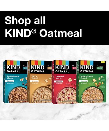KIND Oatmeal Apple Cinnamon Almond 30 Count - Gluten Free & Low Sugar Individual Packets - Buy Online on SooperMarket.com