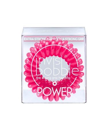Invisibobble Power Hair Tie - Extra Strong Spiral Ties for Girls & Women Pinking of You 3 Pieces - Designed in Munich - Buy Online on SooperMarket.com