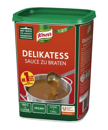 Knorr Delicatessen Sauce for Roasts (pure as gravy sauce thickener and for refining) 1 pack (1 x 1 kg)