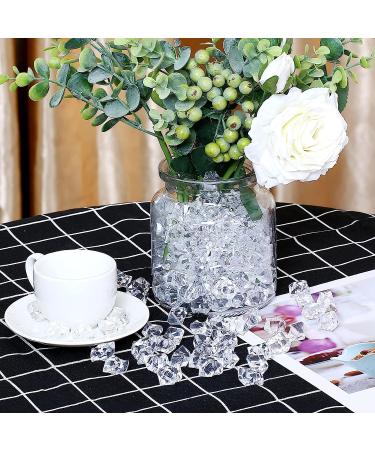 Premium Multicolored Fake Crushed Ice Rock Gems - 180-190pcs | Acrylic Ice Crystals for Kids Toy, Wedding Decor, Crafts - Buy Online on SooperMarket.com