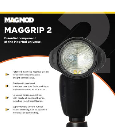 MagMod MagGrip 2 | Magnetic Light Diffuser Attachment & Speedlite Mount - Buy Online on SooperMarket.com