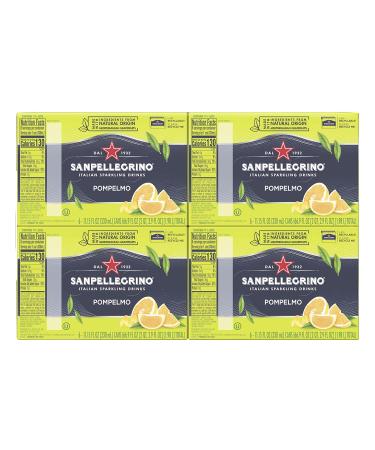 Sanpellegrino Pompelmo Sparkling Grapefruit Beverage - 24 Pack, 11.15 Fl Oz Cans - Buy Online on SooperMarket.com