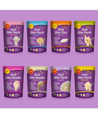Eat Water Slim Rice Organic - Shirataki Keto Paleo Diet & Vegan Food Low Calorie Food Microwaveable Sugar & Free Fat Free | Ready to Eat (270g) - Buy Online on SooperMarket.com