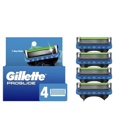 Gillette ProGlide Razor Refills for Men  4 Razor Blade Refills 4 Refills