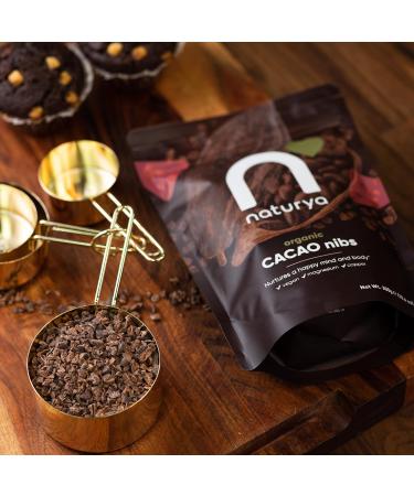 Naturya Organic Cacao Nibs 300g - Premium Quality Superfood Snack - Buy Online on SooperMarket.com
