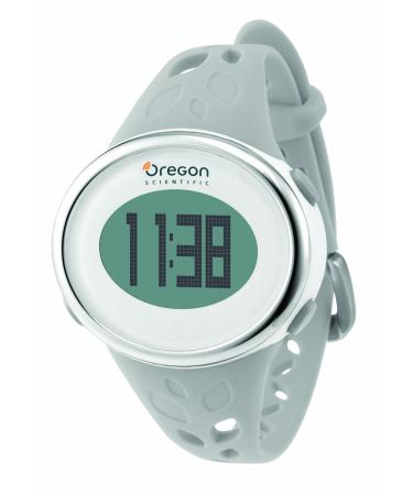 Oregon Scientific SE331 Zone Trainer 1.0 Heart Rate Monitor Pulse Watch Gray