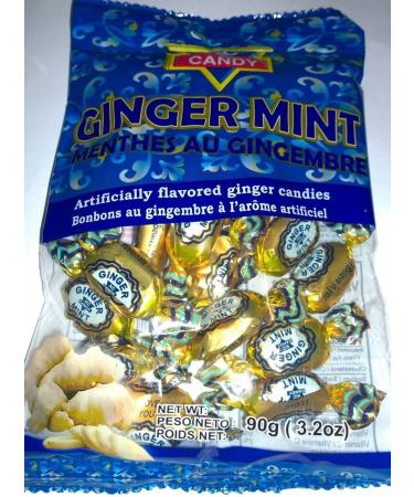KC Ginger Mints 3.2 Ounce (Pack of 1)