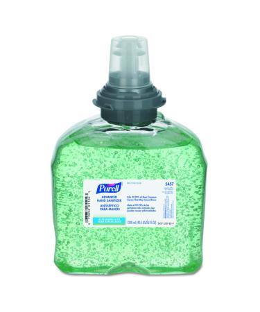 PURELL GOJ 5457-04 Advanced TFX Gel Instant Hand Sanitizer Refill with Aloe 1200 mL Clear (Pack of 4)
