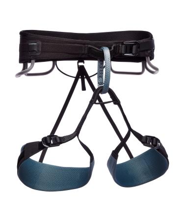 Black Diamond Equipment Mens Technician Rock Climbing Harness Large Storm Blue