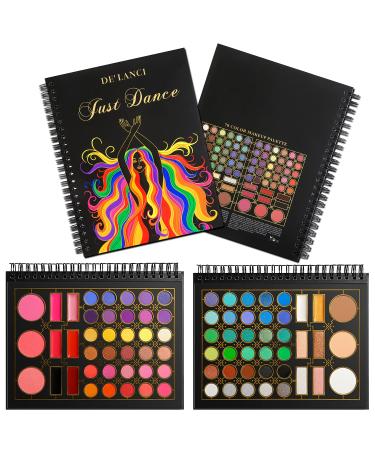 DE LANCI Makeup Palette for Teens - 78 Color Eyeshadow Kit | Perfect Gift Set for Teen Girls & Beginners - Buy Online on SooperMarket.com