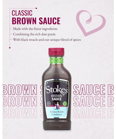 Stokes Real Brown Sauce 3PK SQUEEZY Rich & Spicy Brown Sauce Perfect For Bacon Sandwiches Award Winning Gluten Free Brown Sauce Sweet & Tangy Sauce Beautifully Balanced Flavour 505g Brown Sauce 3 x 505g - Buy Online on SooperMarket.com