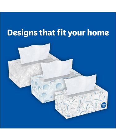 Kleenex Trusted Care Everyday Facial Tissues - 576 Total Tissues, 4 Boxes - White, 144 Count Each - Buy Online on SooperMarket.com