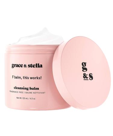 Cleansing Balm (125ml) - Makeup Remover for All Skin Types | Grace and Stella F-balm - Buy Online on SooperMarket.com