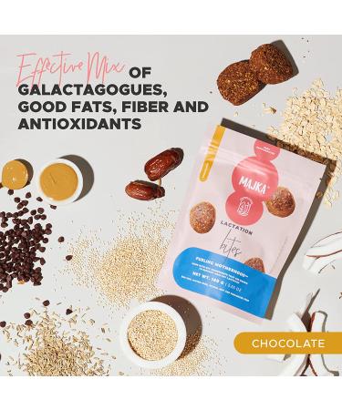 Majka Organic Lactation Cookies for Nursing Moms - Boost Breast Milk Supply & Energy - Vegan & Gluten Free - Variety 6 Pack - Buy Online on SooperMarket.com