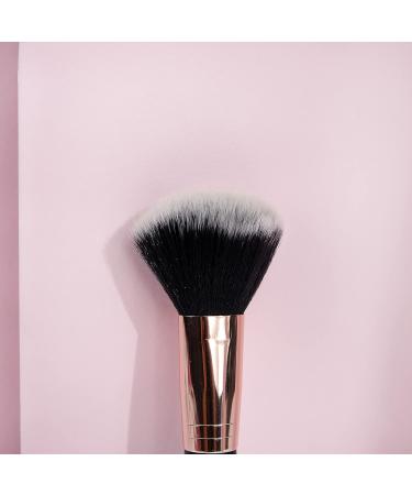 Brushworks Powder Brush Black and Gold One Size - Buy Online on SooperMarket.com