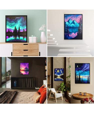 5D Diamond Painting Kits for Adults - Tiny Fun 12 Pack DIY Art Kit with Round Full Drill Diamonds for Home Decoration - 12x16 Inch - Buy Online on SooperMarket.com