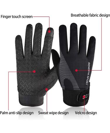 YHT Workout Gloves with Full Palm Protection & Extra Grip - Black Medium - Buy Online on SooperMarket.com