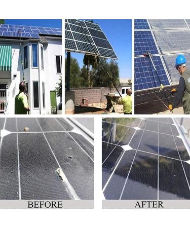 photovoltaic cleaner window cleaning pole Window Cleaning Pole Photovoltaic Panel Cleaning Tool 3-10m Extendable Cleaner Conservatory Roof Window Glass Wall Photovoltaic Panel Cleaning Exten 8m/26.24ft - Buy Online on SooperMarket.com