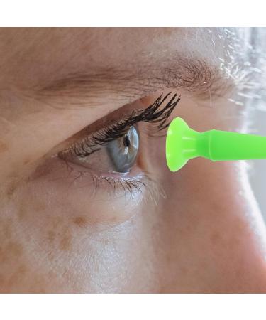 Healvian Silicone Eyeball Cover Set - Flexible Eye Pad & Surgery Protector in Green | International Shipping Available - Buy Online on SooperMarket.com