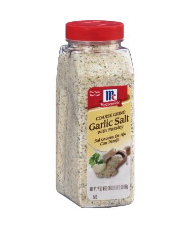 McCormick Coarse Grind Garlic Salt With Parsley, 28 oz 1.75 Pound (Pack of 1)