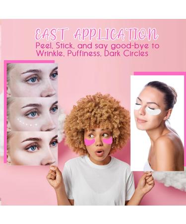CCbeauty Reusable Under Eye Patches & Eye Cream Applicator Set | 100% Silicone Gel Pads for Hydration | Reduce Fine Lines Wrinkles & Dark Circles | Includes Storage Tin | Mango Scent - Buy Online on SooperMarket.com