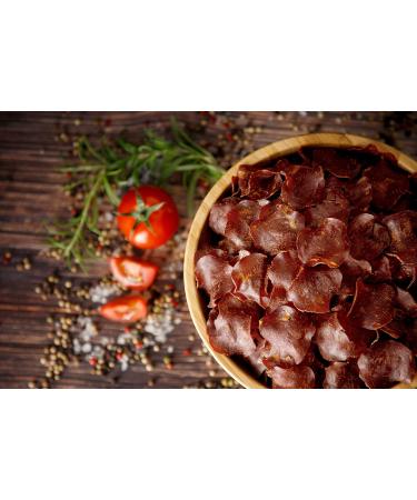 Craftsman Beef Chips | 100% Gluten-Free Smoked Beef Jerky | Crispy Protein-Rich Meat Snack | Perfect for Parties - 2 Packs (30g Each) - Buy Online on SooperMarket.com