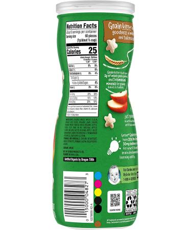Gerber Organic Apple Puffs for 8+ Months â€“ 1.48 oz (42 g) | Healthy Snack for Babies - Buy Online on SooperMarket.com