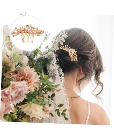 PLAFOPE Pearl Hair Side Comb Wedding Hair Side Comb Bridal Hair Accessories Hair Side Comb for Women Wedding Hair Accessories for Bride Bridal Hair Side Comb Bride Hair Side Comb Hair Comb - Buy Online on SooperMarket.com
