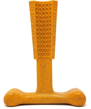 Bamboodles Peanut Butter T-Bone Dog Chew Toy - Medium | Durable & Natural Chew for Dogs - Buy Online on SooperMarket.com