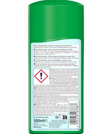 Tetra Pond OxySafe - 500ml Oxygen Booster for Garden Pond | Combat Oxygen Deficiency - Buy Online on SooperMarket.com